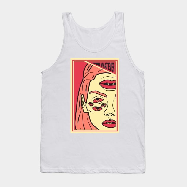 Snarly Sharly Tank Top by CalebLindenDesign